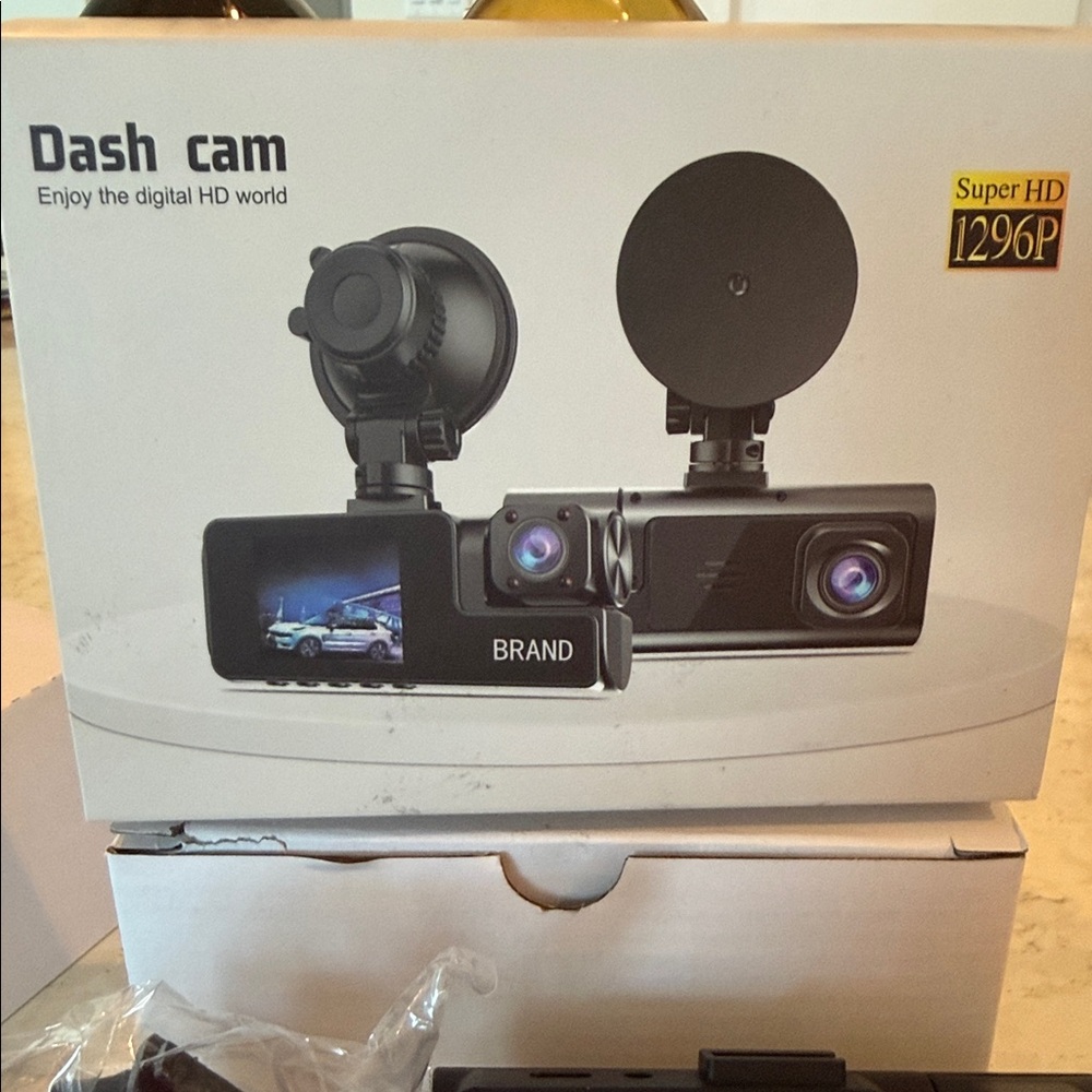 Abrand Super HD 1296P Dash Cam - Black